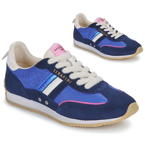 Shoes Women Low top trainers Serafini LADY D Blue / Pink