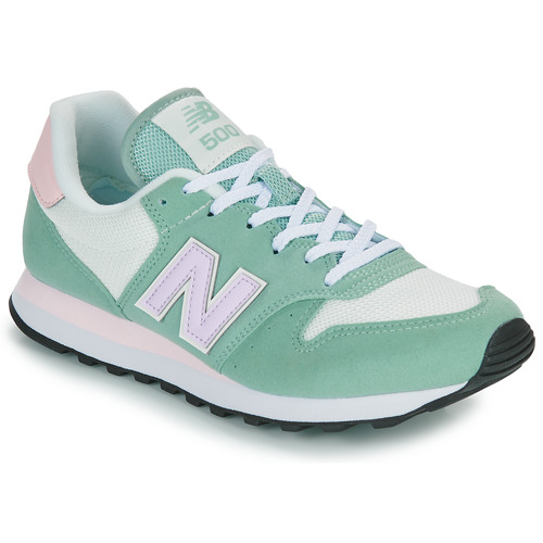 Shoes Women Low top trainers New Balance 500 Green / Pink