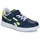 Shoes Boy Low top trainers Reebok Classic COURT ADVANCE ELASTIC LACE & TOP STRAP Marine