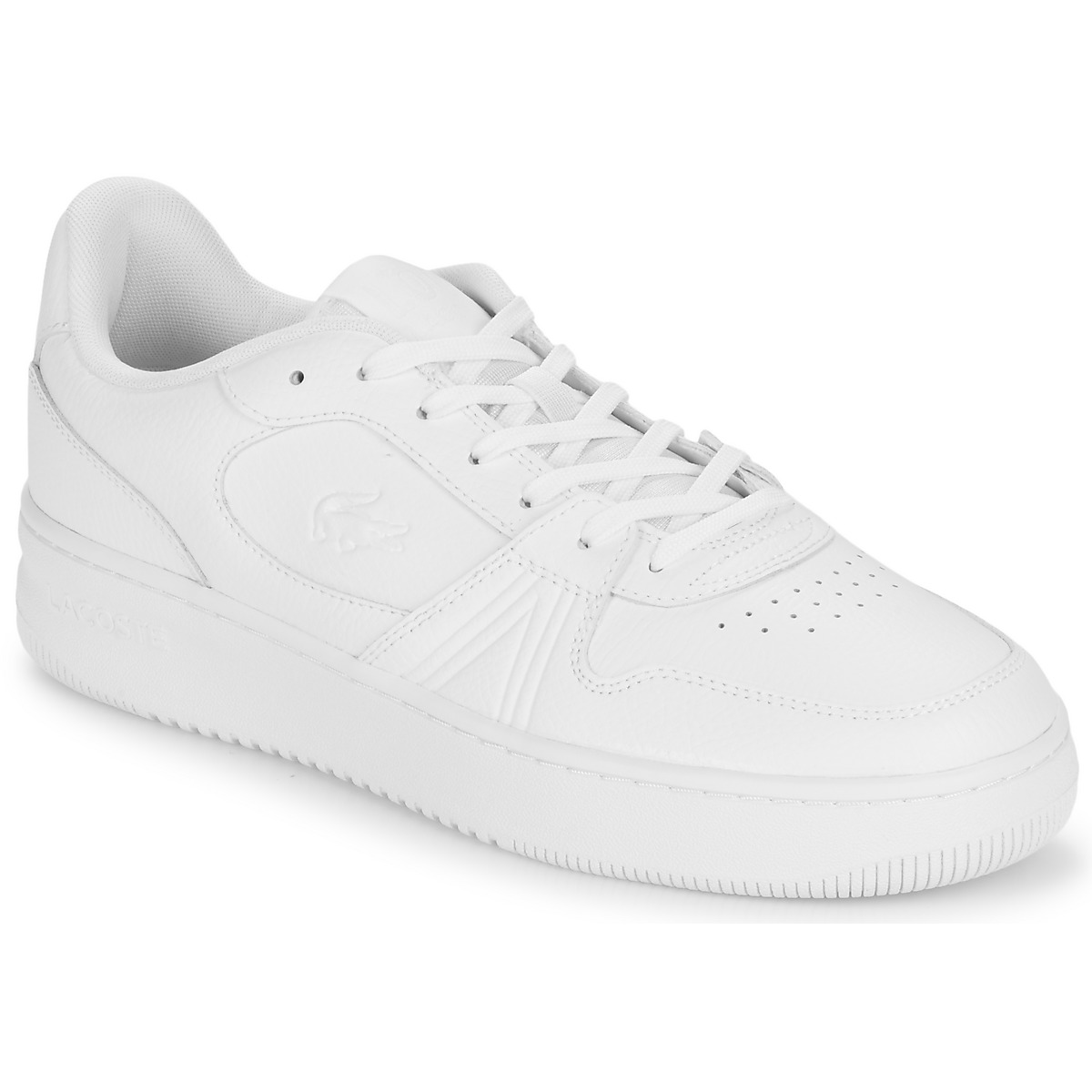 Shoes Men Low top trainers Lacoste L001 White