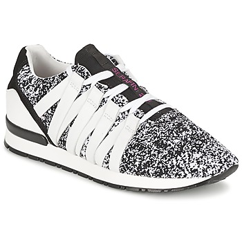 Shoes Women Low top trainers Serafini MIAMI Black / White