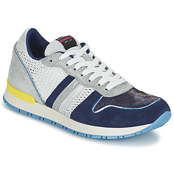 Shoes Women Low top trainers Serafini LOS ANGELES Blue / White