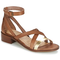 Shoes Women Sandals Casual Attitude COUTIL Camel / Gold