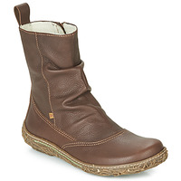 Shoes Women Mid boots El Naturalista NIDO TRAMBU Brown