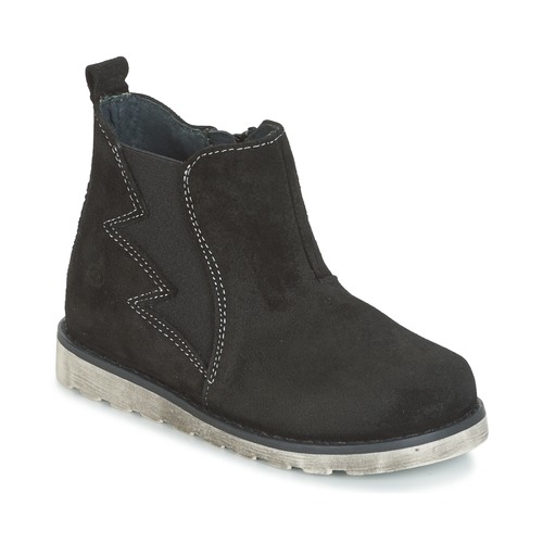 Shoes Boy Mid boots Citrouille et Compagnie HISSA Black