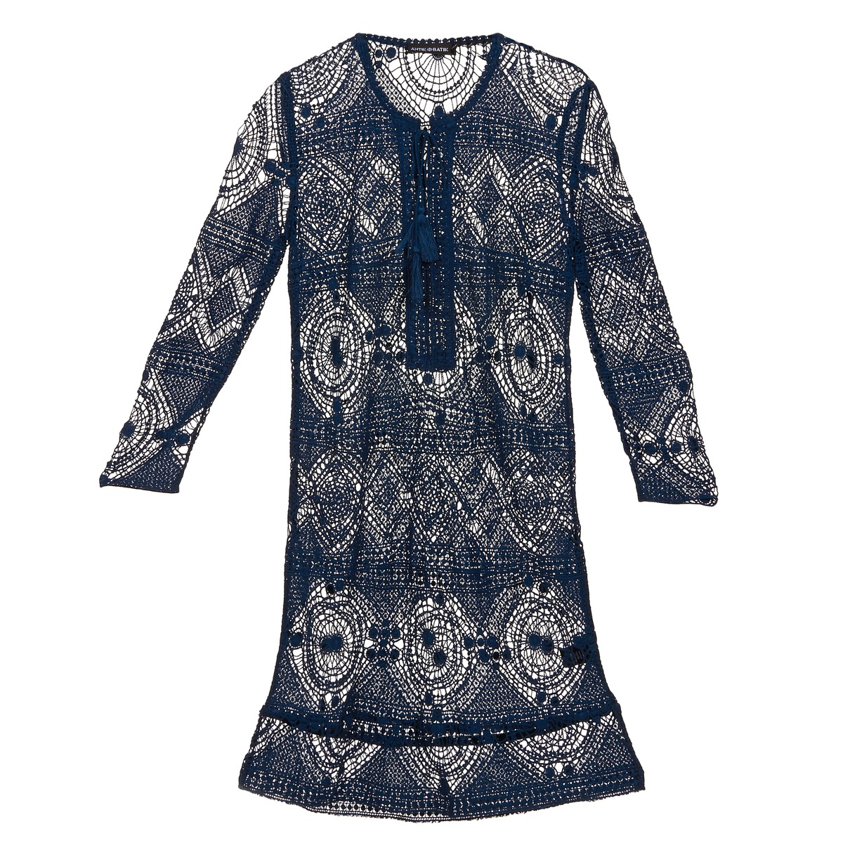 Clothing Women Short Dresses Antik Batik LEANE Marine