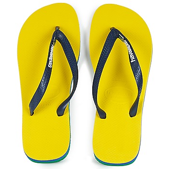 Shoes Flip flops Havaianas BRASIL LAYERS Yellow