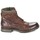 Shoes Men Mid boots Jack & Jones ALBANY LEATHER Brown