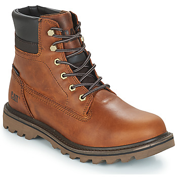 Shoes Men Mid boots Caterpillar DEPLETE WP Brown