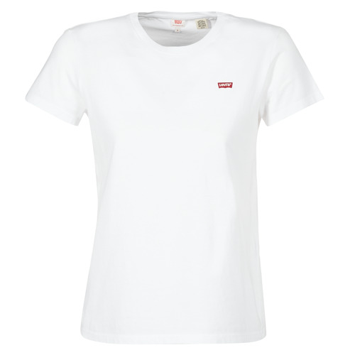 Clothing Women Short-sleeved t-shirts Levi's PERFECT TEE White