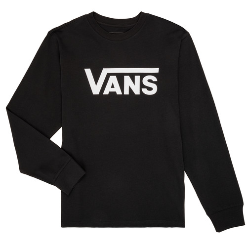 Odjeća Djeca Majice dugih rukava Vans BY VANS CLASSIC LS Crna