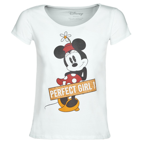 Odjeća Žene
 Majice kratkih rukava Yurban MINNIE PERFECT GIRL Bijela