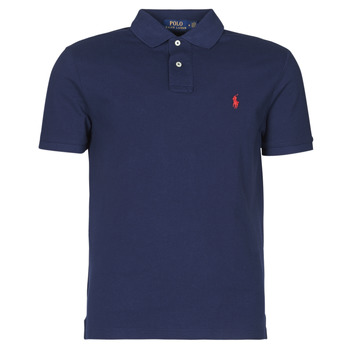 Odjeća Muškarci
 Polo majice kratkih rukava Polo Ralph Lauren POLO AJUSTE DROIT EN COTON BASIC MESH LOGO PONY PLAYER Plava