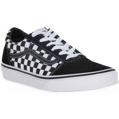 Obuća Dječak
 Modne tenisice Vans WARD CHECKERED BLACK Crna