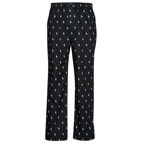 Odjeća Pidžame i spavaćice Polo Ralph Lauren SLEEPWEAR-PJ PANT-SLEEP-BOTTOM Crna / Bijela