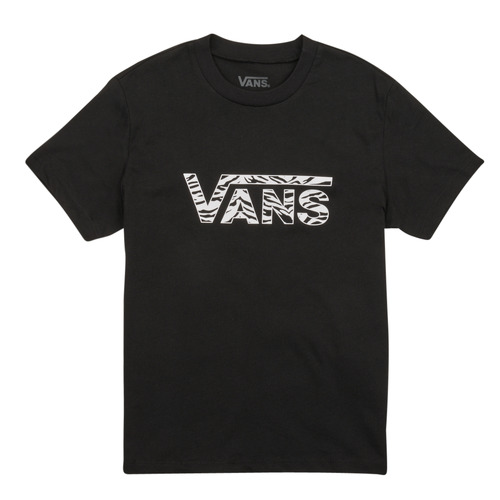 Odjeća Djevojčica Majice kratkih rukava Vans ANIMAL LOGO CREW Crna