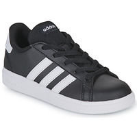 Obuća Djeca Niske tenisice Adidas Sportswear GRAND COURT 2.0 K Crna / Bijela