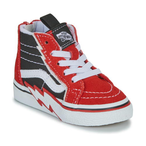 Obuća Dječak
 Visoke tenisice Vans TD SK8-Hi Zip Bolt Crna / Crvena