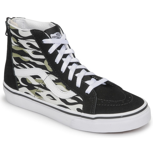 Obuća Dječak
 Visoke tenisice Vans UY SK8-Hi Zip Crna / Siva