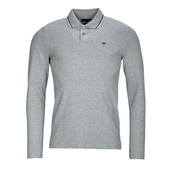 Odjeća Muškarci
 Polo majice dugih rukava Emporio Armani POLO SHIRT 8N1FB5 Siva