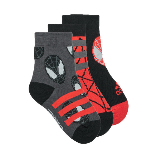 Modni dodaci Dječak
 Sportske čarape Adidas Sportswear SPIDER-MAN 3PP Crna / Siva / Siva