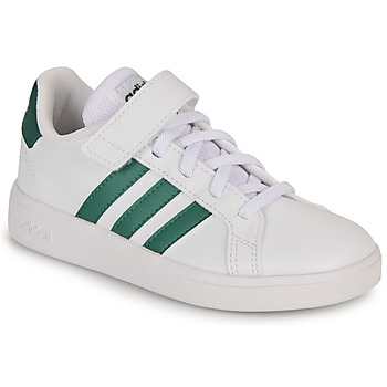 Obuća Djeca Niske tenisice Adidas Sportswear GRAND COURT 2.0 EL K Bijela / Zelena