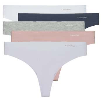 Donje rublje Žene
 String Calvin Klein Jeans 5 PACK THONG X5 Višebojna