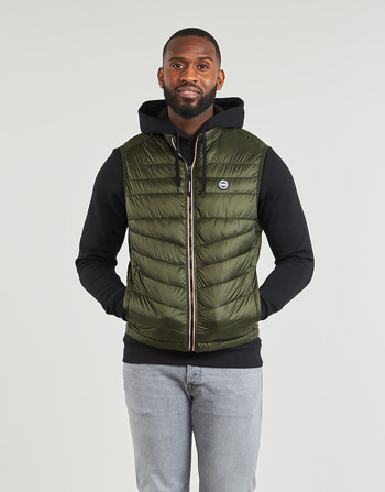 Odjeća Muškarci
 Pernate jakne Jack & Jones JJEHERO BODYWARMER COLLAR Kaki