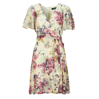 Odjeća Žene
 Kratke haljine Lauren Ralph Lauren WANDELLA-SHORT SLEEVE-DAY DRESS Višebojna