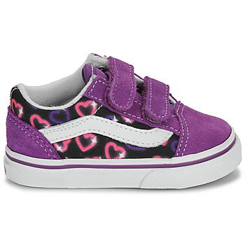 Vans Old Skool V Neon Hearts PURPLE/MULTI