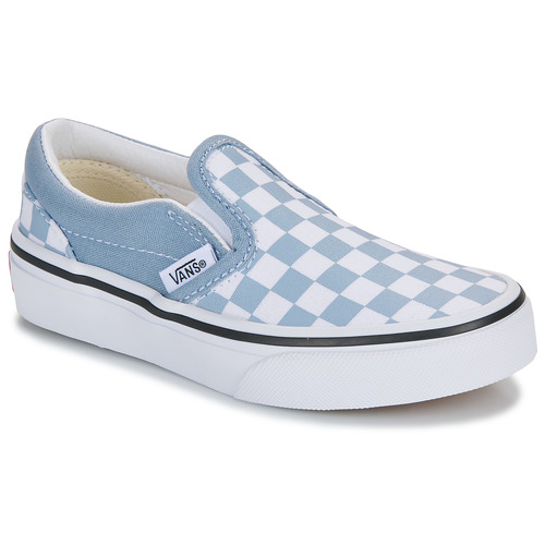 Obuća Djeca Slip-on cipele Vans UY Classic Slip-On COLOR THEORY CHECKERBOARD DUSTY BLUE Plava