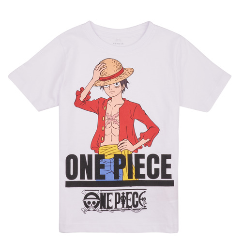 Odjeća Dječak
 Majice kratkih rukava Name it NKMNATE ONEPIECE SS TOP BOX  VDE Bijela