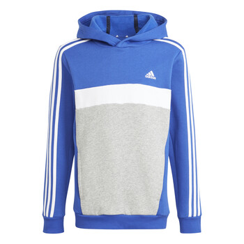 Odjeća Dječak
 Sportske majice Adidas Sportswear Tiberio 3-Stripes Colorblock Fleece Hoodie Bijela