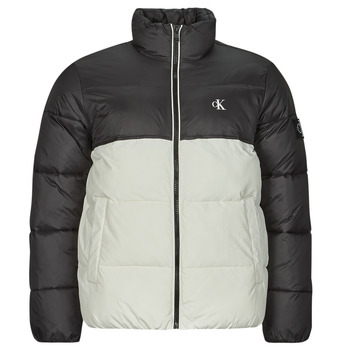 Odjeća Muškarci
 Pernate jakne Calvin Klein Jeans NON DOWN BLOCKING PUFFER Bijela / Crna