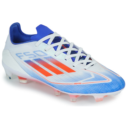 Obuća Nogomet adidas Performance F50 PRO FG Bijela / Narančasta / Plava