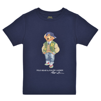 Odjeća Djeca Majice kratkih rukava Polo Ralph Lauren SS CN-KNIT SHIRTS-T-SHIRT BEAR