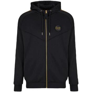 Odjeća Muškarci
 Gornji dijelovi trenirke Ea7 Emporio Armani World Of Football Hooded Track Top - Black Crna