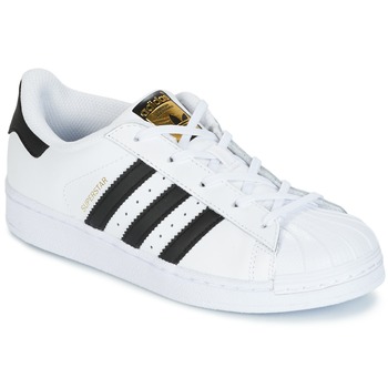 Obuća Djeca Niske tenisice adidas Originals SUPERSTAR Bijela / Crna