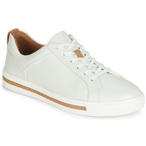 Chaussures Femme Baskets basses Clarks UN MAUI LACE Blanc