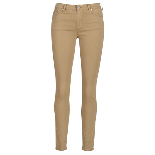 Vêtements Femme Pantalons 5 poches Armani Exchange HELBIRO Beige