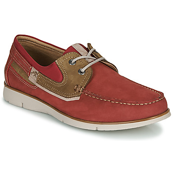 Chaussures Homme Chaussures bateau Fluchos GIANT Rouge