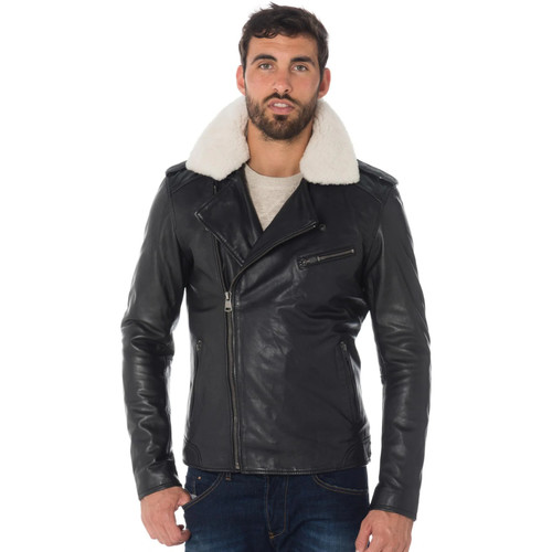 Vêtements Homme Vestes en cuir / synthétiques Cityzen VOLPE BLACK ZZ Noir