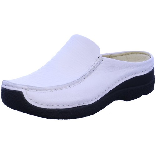 Chaussures Femme Mocassins Wolky  Blanc