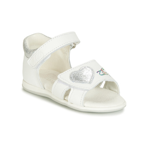 Chaussures Fille Sandales et Nu-pieds Citrouille et Compagnie JAFALGA Blanc 