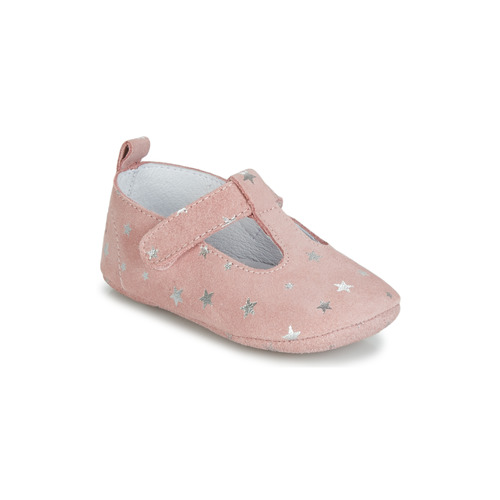 Chaussures Fille Chaussons Citrouille et Compagnie JARI Rose