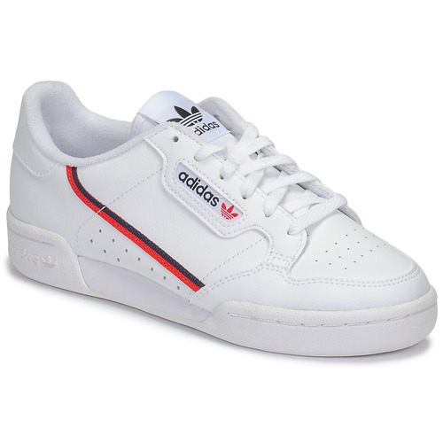 Chaussures Enfant Baskets basses adidas Originals CONTINENTAL 80 J Blanc