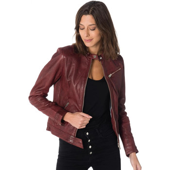 Vêtements Femme Vestes en cuir / synthétiques Cityzen ARA RED ZZ Rouge