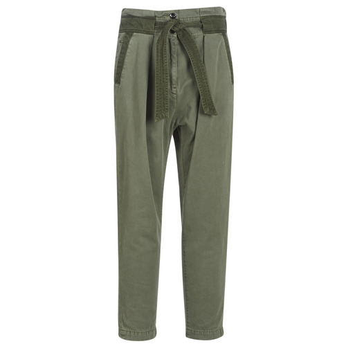 Vêtements Femme Chinos / Carrots G-Star Raw BRONSON ARMY PAPERBAG Kaki