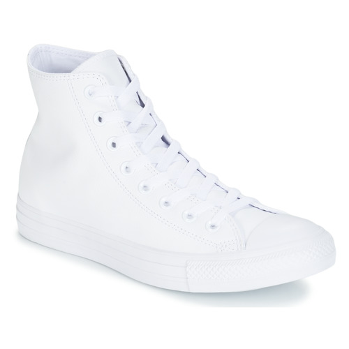 Chaussures Baskets montantes Converse CHUCK TAYLOR ALL STAR LEATHER HI Blanc