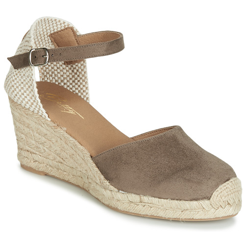 Chaussures Femme Espadrilles Betty London CASSIA Taupe